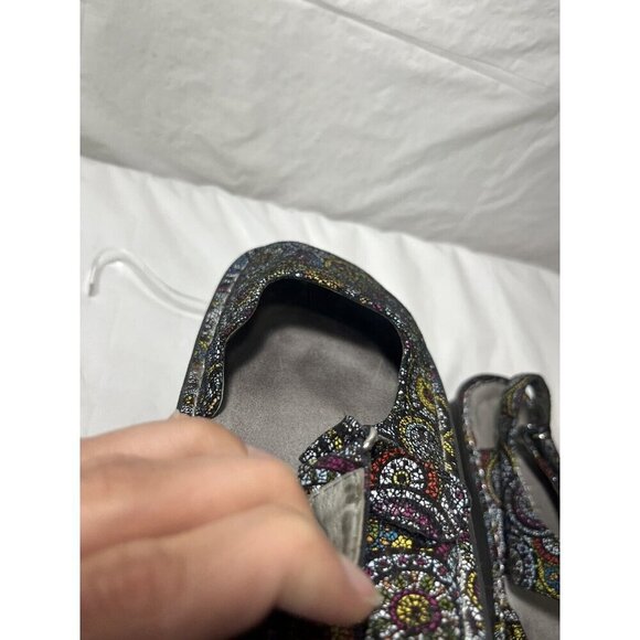 Alegria Jemma Spiro Multi Jem 325 Sz 38 US 8 - 8.5 Leather Clog Mary Jane - Picture 4 of 15